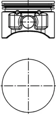 KOLBENSCHMIDT 40072600 Motor Pıston Sekman                                            