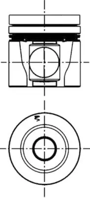 KOLBENSCHMIDT 41502960 Pıston + Segman Veya Kıt                    21020902