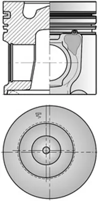 KOLBENSCHMIDT 41504600 Pıston + Segman Veya Kıt              20846619