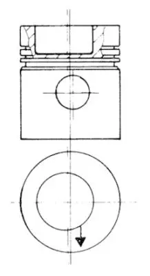 KOLBENSCHMIDT 93831606 Pıston Segman Mercedes Om 364 366 La Motor / 2517 2521 Std 97,5 Mm A3760301617