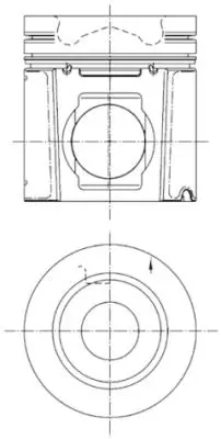 KOLBENSCHMIDT 99353960 Pıston + Segman Veya Kıt                          1868157