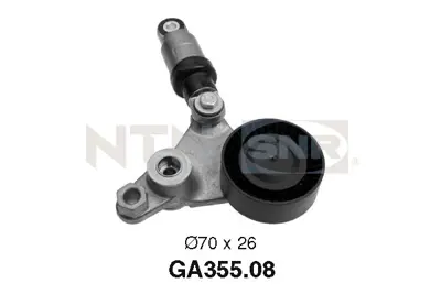 NTN / SNR GA355.08 Eksantrık Gergı Rulmanı Astra F Combo Corsa B Vectra A B 1.7 Tds 1.7d 1.7td 90 5636741 5954771 7701474013