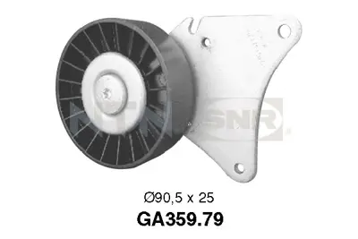 NTN / SNR GA359.79 Alternator Gergı Rulmanı Xsara 97 00 P406 95>00 96214145 96214245