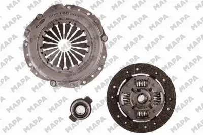 MAPA 004180700 3 Lü Debriyaj Takımı Baskı Disk Rulman 100 1.1. 1.1i 09/90 12/98. Metro 1.1. 1.1i 05/90 01/95 801119 GCK357AF