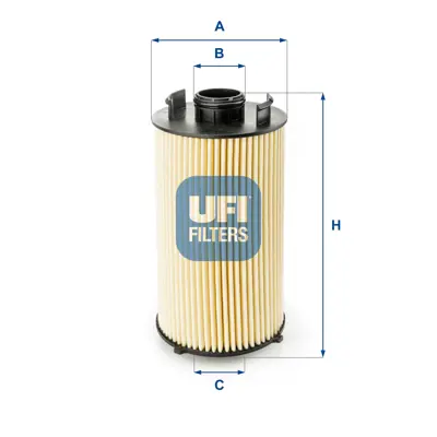 UFI 25.051.00 Yağ Filtresi 2996570