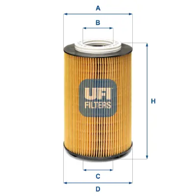 UFI 25.235.00 Oil Cartridge Man-Neoplan 
