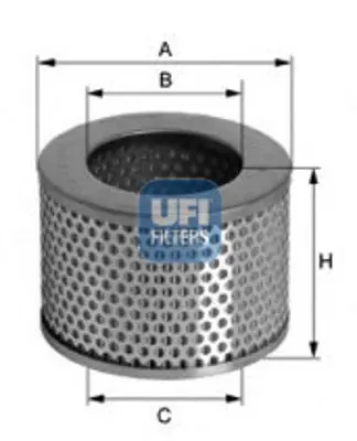 UFI 27.107.00 Hava Filtresi 