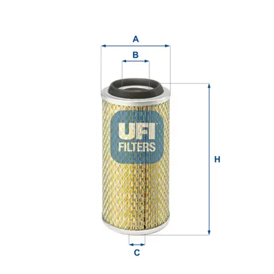 UFI 27.801.00 Hava Filtresi 3563616 9292365