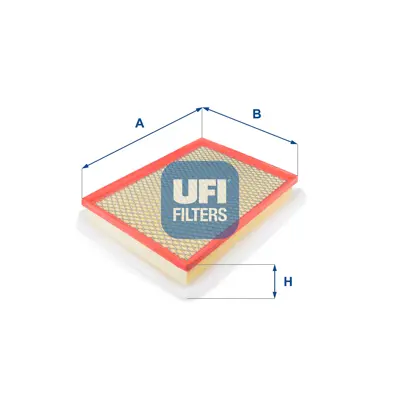 UFI 30.259.00 Hava Fıltresı Astra Classıc 99>02 H 04> Zafıra B 08> 1.6t 1.7 Cdtı 1.9 Cdtı Z19dt Z19dtj 5834279