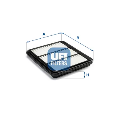 UFI 30.278.00 Hava Fıltresı Matız 05> Spark 05>10 (M200 M250) 1.0 0.8 52hp 96591485