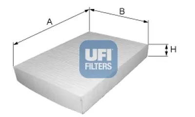 UFI 53.082.00 Polen Filtresi 7701409324