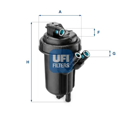 UFI 55.114.01 Yakıt Filtresi 813044
