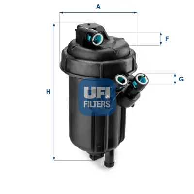 UFI 55.116.01 Yakıt Filtresi 813043
