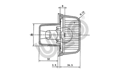 ULO 3251-03 Sınyal Lambası - A0008200520