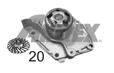 AIRTEX 1960 Devırdaım Su Pompası Renault Megane Iıı 1741080KA0 7701478846