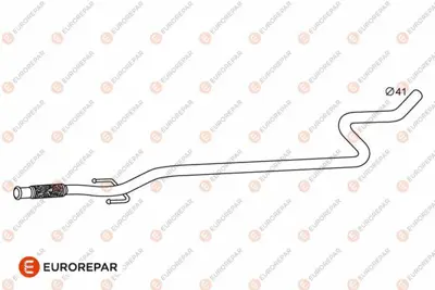EUROREPAR 1607338380 (Erp) Tek Boru 1717PG