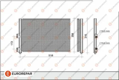 EUROREPAR 1610162780 (Erp) Kli Kondense 51733013