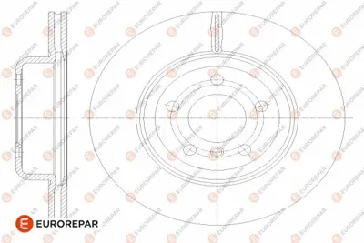 EUROREPAR 1642755380 (Erp) 1 Adet Ön Fren Disk (Takım Değildir) 34116794429