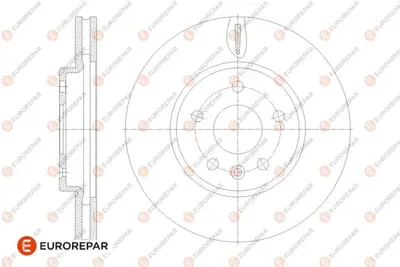 EUROREPAR 1676008380 (Erp) 2 Ön Fren Disk (Takım) 95526569