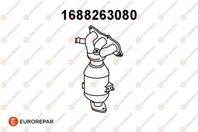 EUROREPAR 1688263080 (Erp) Kat Konvertö 171400Q080 342L3