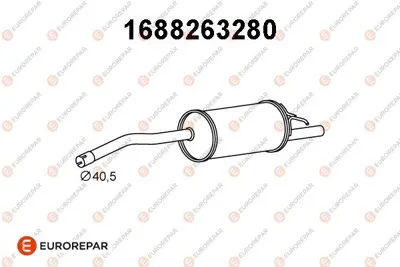 EUROREPAR 1688263280 (Erp) Susturucu 