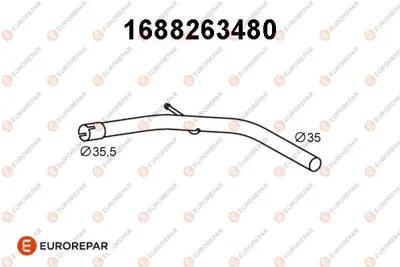 EUROREPAR 1688263480 (Erp) Tek Boru 