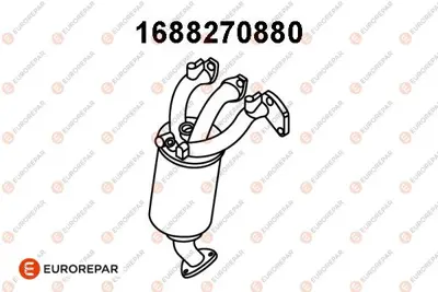 EUROREPAR 1688270880 (Erp) Kat Konvertö 849415