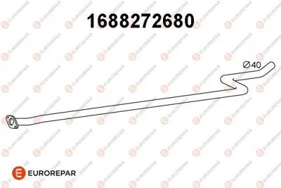 EUROREPAR 1688272680 (Erp) Tek Boru 1717NR