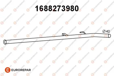 EUROREPAR 1688273980 (Erp) Tek Boru 8200500943