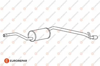 EUROREPAR E12805H (Erp) Susturucu 