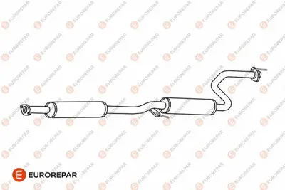 EUROREPAR E12805N (Erp) Susturucu 18220SK3E60 GEX41091