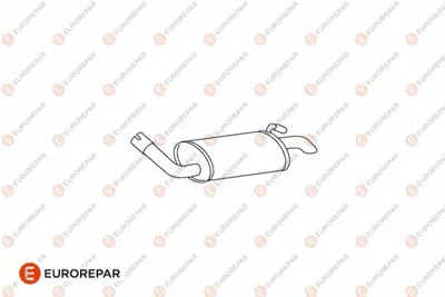 EUROREPAR E12817L (Erp) Susturucu 89FB5K244UC