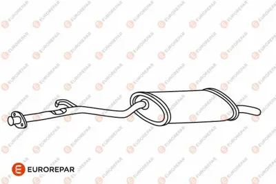 EUROREPAR E12823H (Erp) Susturucu 18101723767