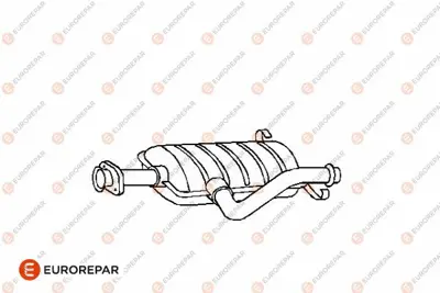 EUROREPAR E12825K (Erp) Susturucu 7700742485