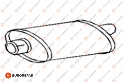EUROREPAR E12827E (Erp) Susturucu 7700665142