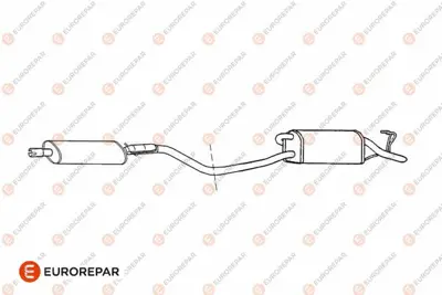 EUROREPAR E12831L (Erp) Susturucu 