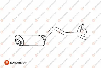 EUROREPAR E12874N (Erp) Susturucu MB810664