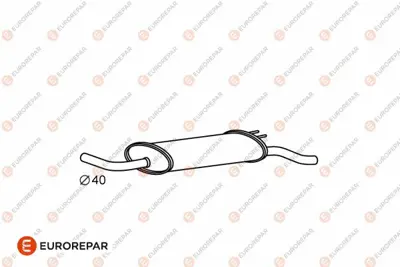 EUROREPAR E12882T (Erp) Susturucu 9150995880