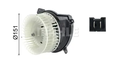 BEHR MAHLE AB 222 000S Interior Blowermb C-Class (W202) 2028209142