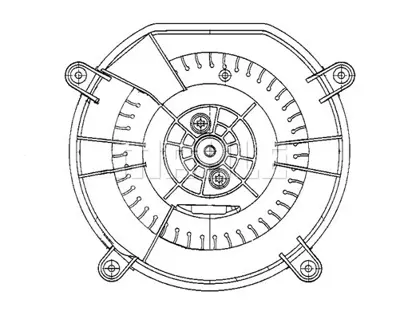 BEHR MAHLE AB 69 000P Kalorıfer Motoru C219 04>10 W211 02>08 S211 03>09 A2118300908