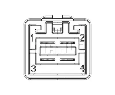 BEHR MAHLE ABR 104 000P Kalorıfer Isı Rezıstansı AV1118B647AB