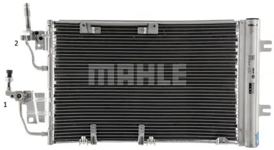 BEHR MAHLE AC 400 000P 8fc351302-371 Klima Kondenseri Astra H 1.3-1.7-1.9cdtı-Zafıra 1.7-1.9cdtı 488x331x16 93182213