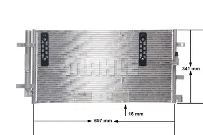 BEHR MAHLE AC 4 000S A/C Condenseraudı A4 B8 8KD260401H
