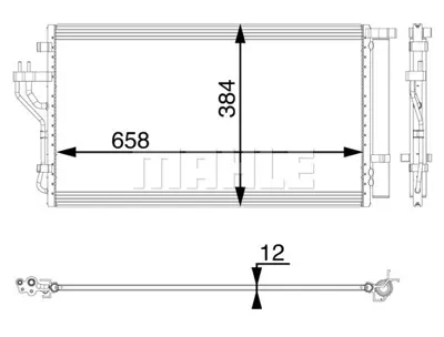 BEHR MAHLE AC 56 000P A/C Condenserkıa Sportage 976062Y501