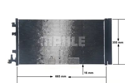 BEHR MAHLE AC 630 000S Klıma Radyatörü 921100001R