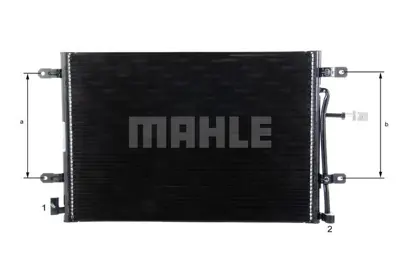 BEHR MAHLE AC 812 000P A/C Condenseraudı A4 Avant (8ed, B7) 8E0260403L 8E0260403T