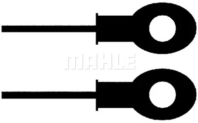 BEHR MAHLE ACF 1 000P A/C Condenser Fanvw Golf Iv (1j1) 6QD959455C