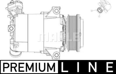 BEHR MAHLE ACP 556 000P Klıma Kompresörü F1F119D629FD