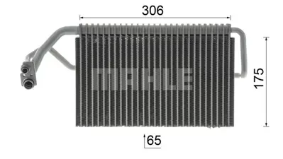 BEHR MAHLE AE 56 000P Evaporator C219 05>10 W211 02>08 S211 03>09 A2118300758