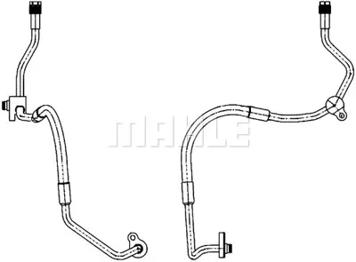 BEHR MAHLE AP 119 000P A/C Pipes And Hosesford Galaxy / S-Max 6G9119N601DE